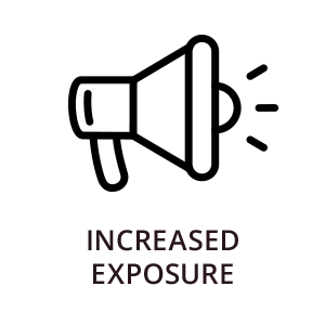 increased exposure