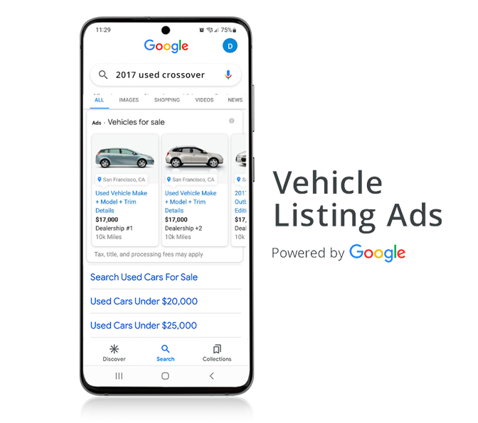 Vehicle Listing Ads